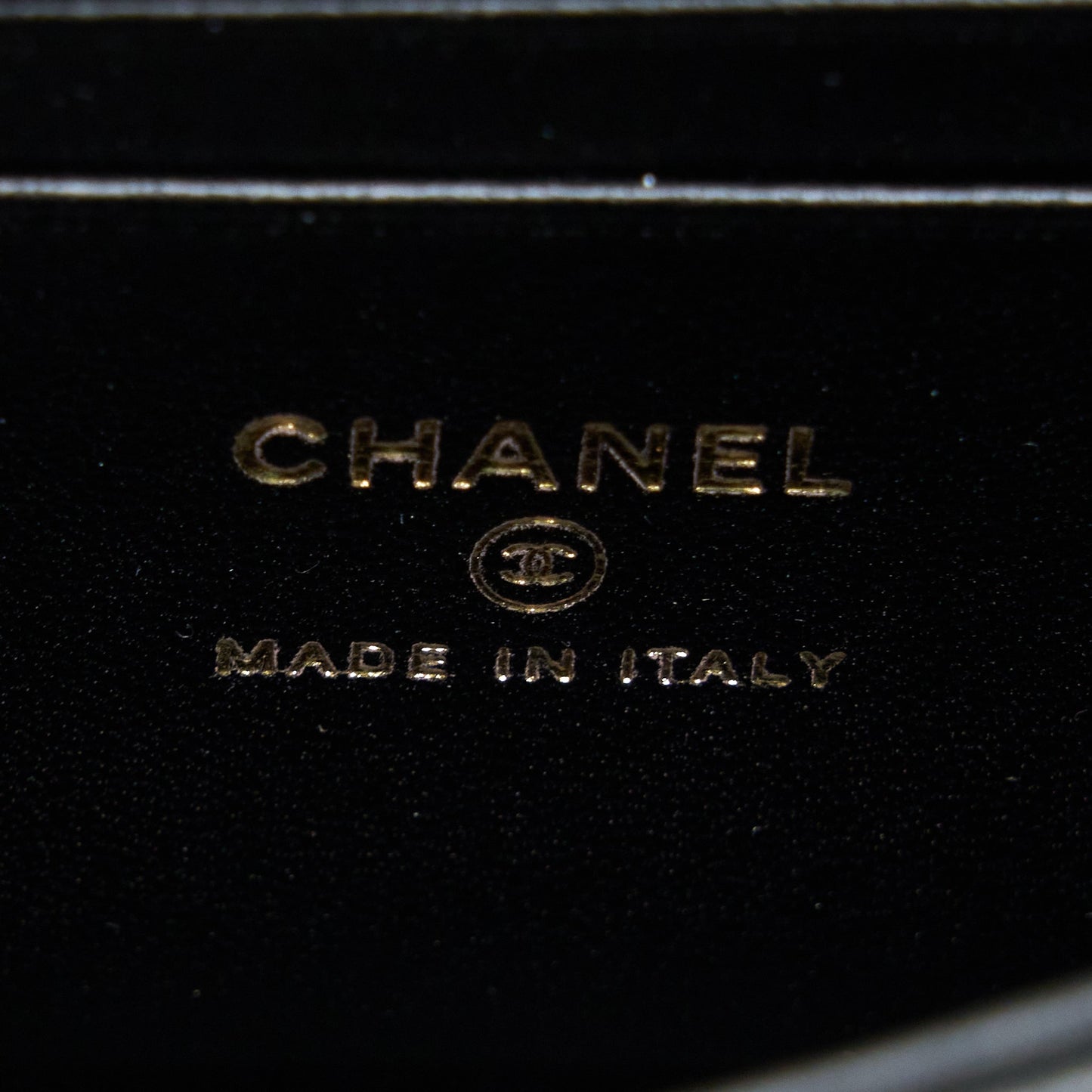 Chanel 22B Flap Bag Enamel/CC Logo Top Handle Lambskin Black Brushed
