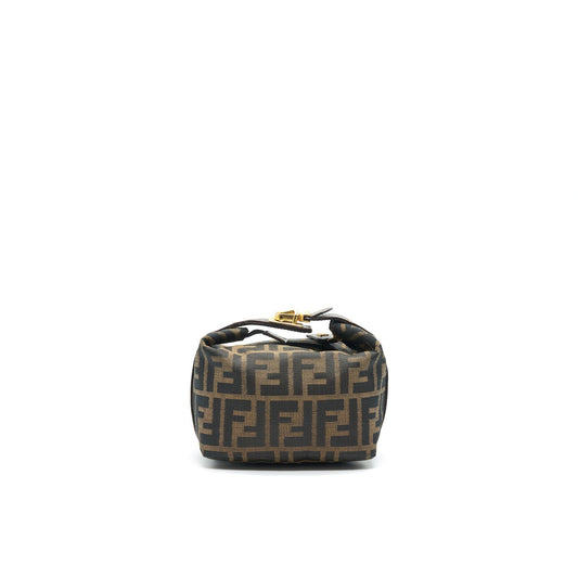 Fendi Vintage Zucca Canvas Mini Cosmetic Purse