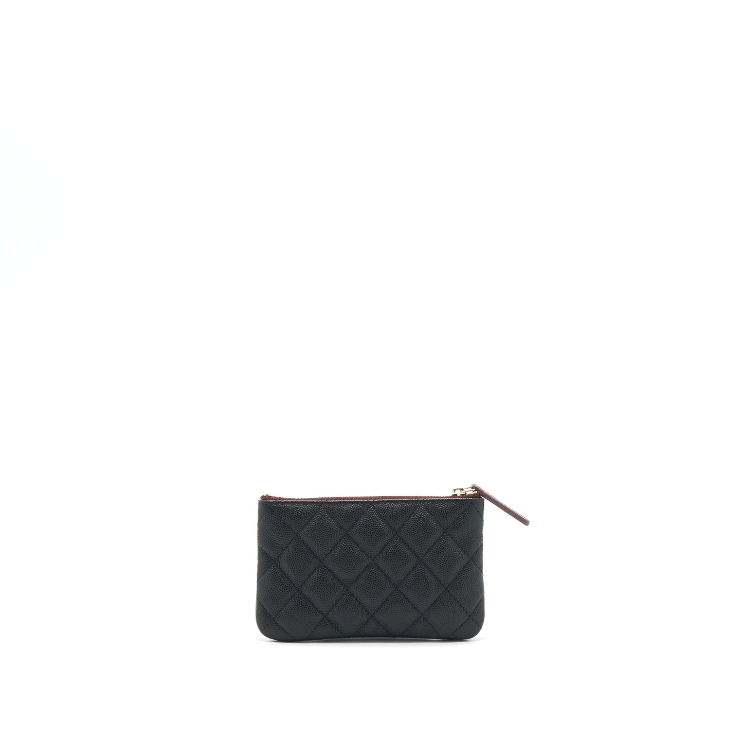 Chanel Mini Pouch Caviar Black L