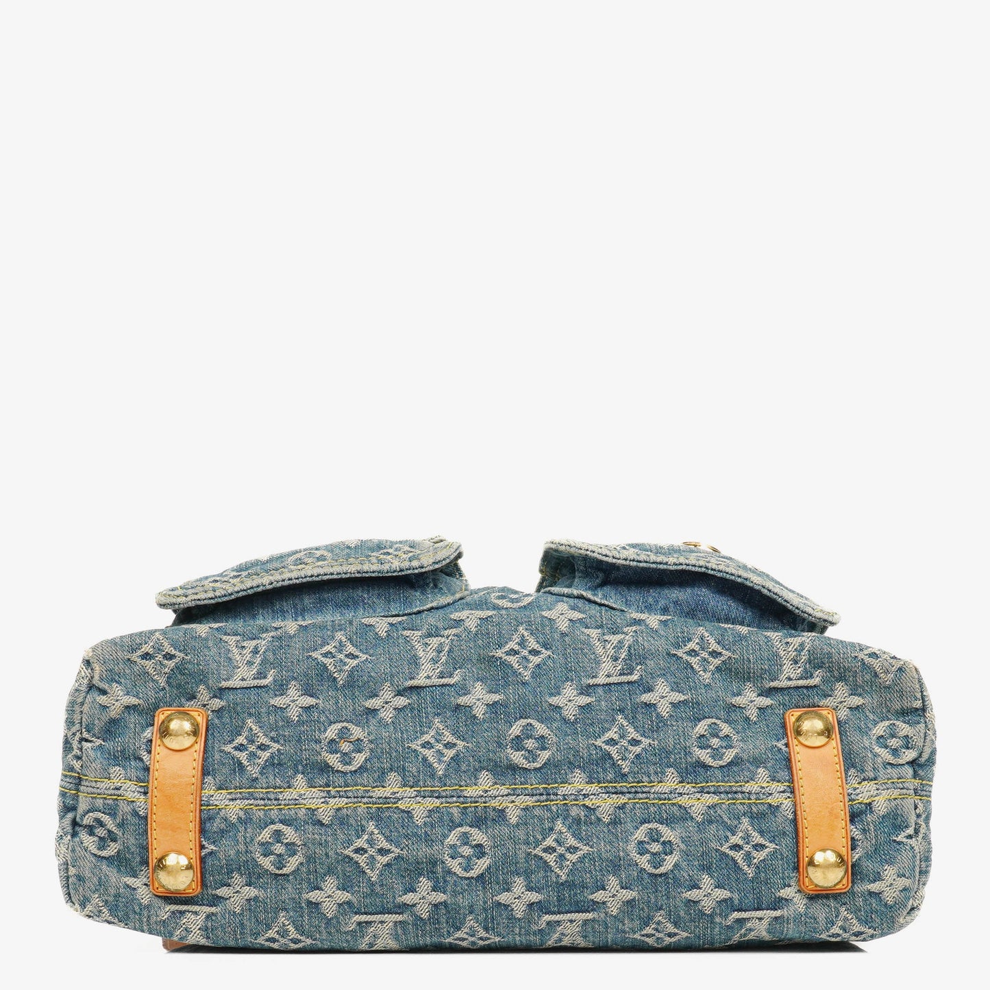 Louis Vuitton Baggy GM Monogram Denim Shoulder Bag
