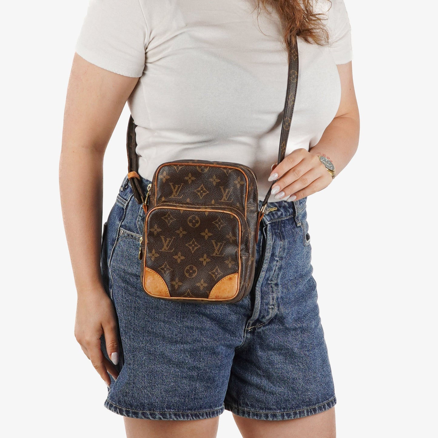 Louis Vuitton Monogram Canvas Amazon Crossbody Bag
