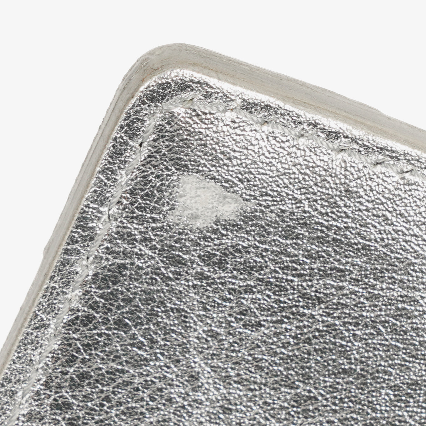 Louis Vuitton Silver Suhali Leather Partnenaire Agenda/Notebook Cover
