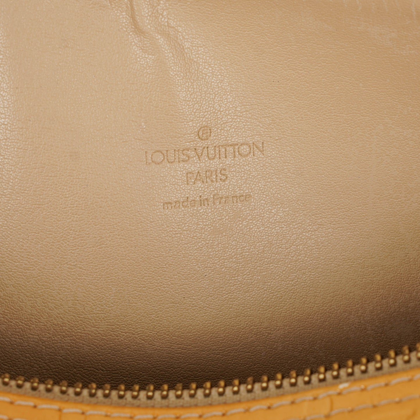 Louis Vuitton Papillon 30 Bedford Yellow Monogram Vernis Leather Bag