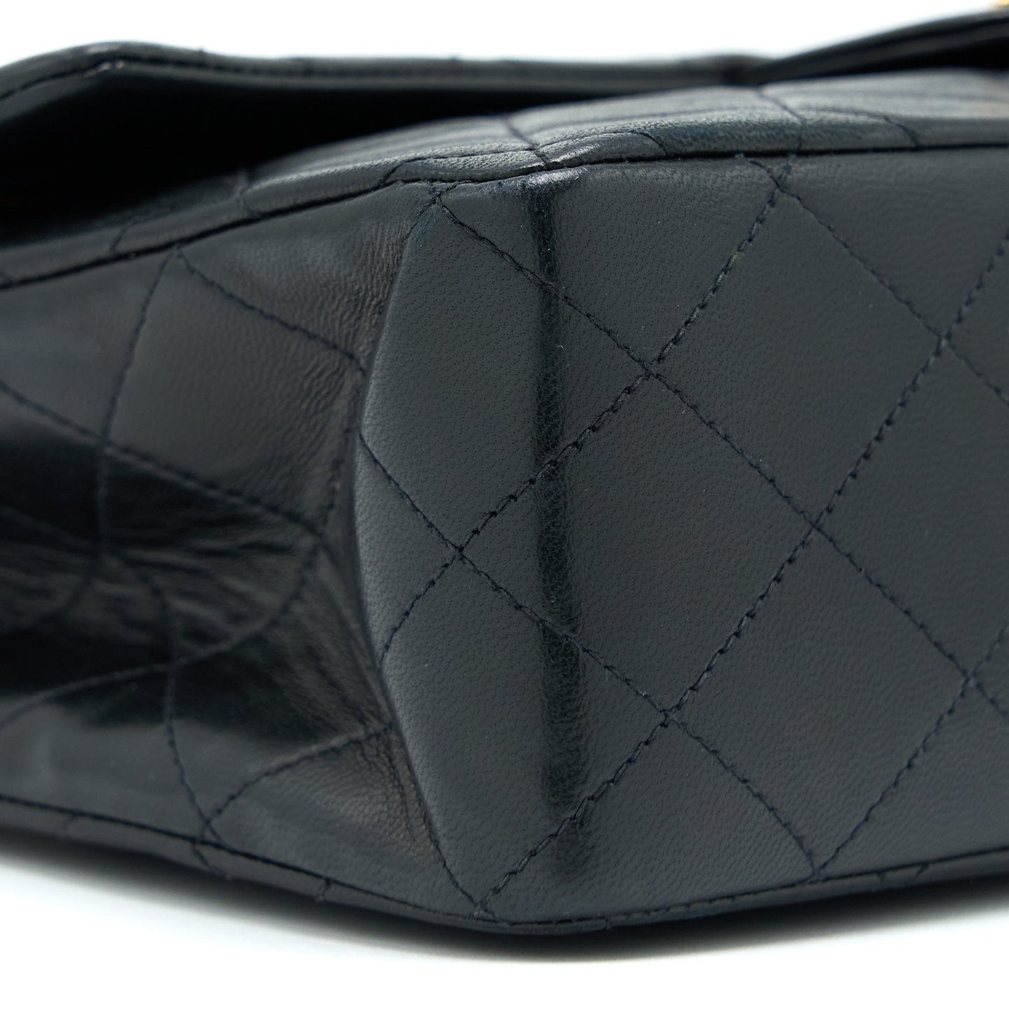 Chanel  Flap Bag Lambskin Black