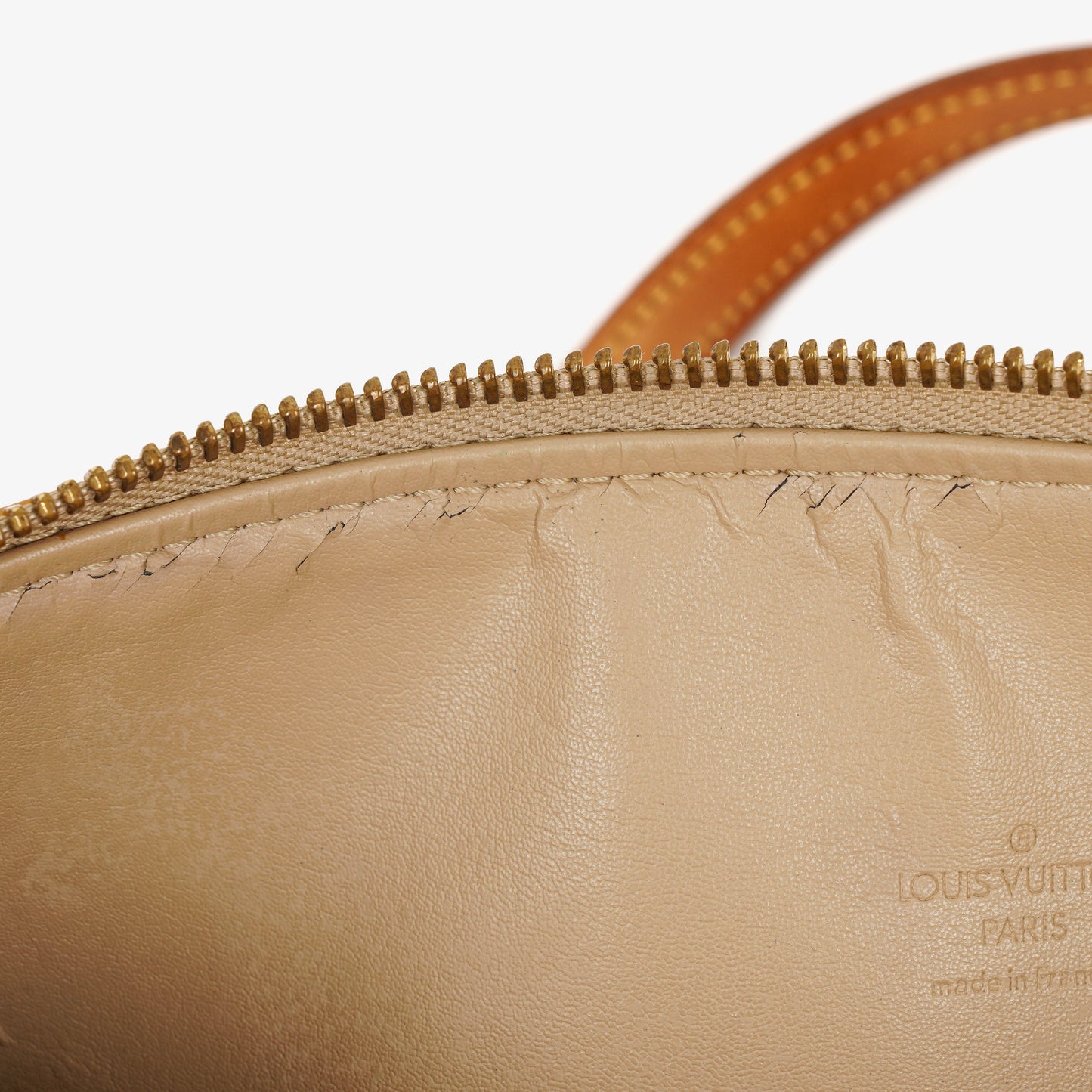 Louis Vuitton Papillon 30 Bedford Yellow Monogram Vernis Leather Bag