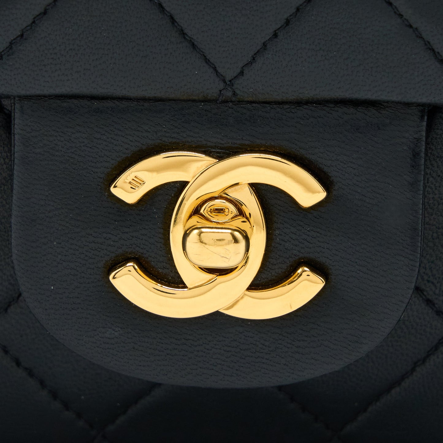 Chanel  Flap Bag Lambskin Black