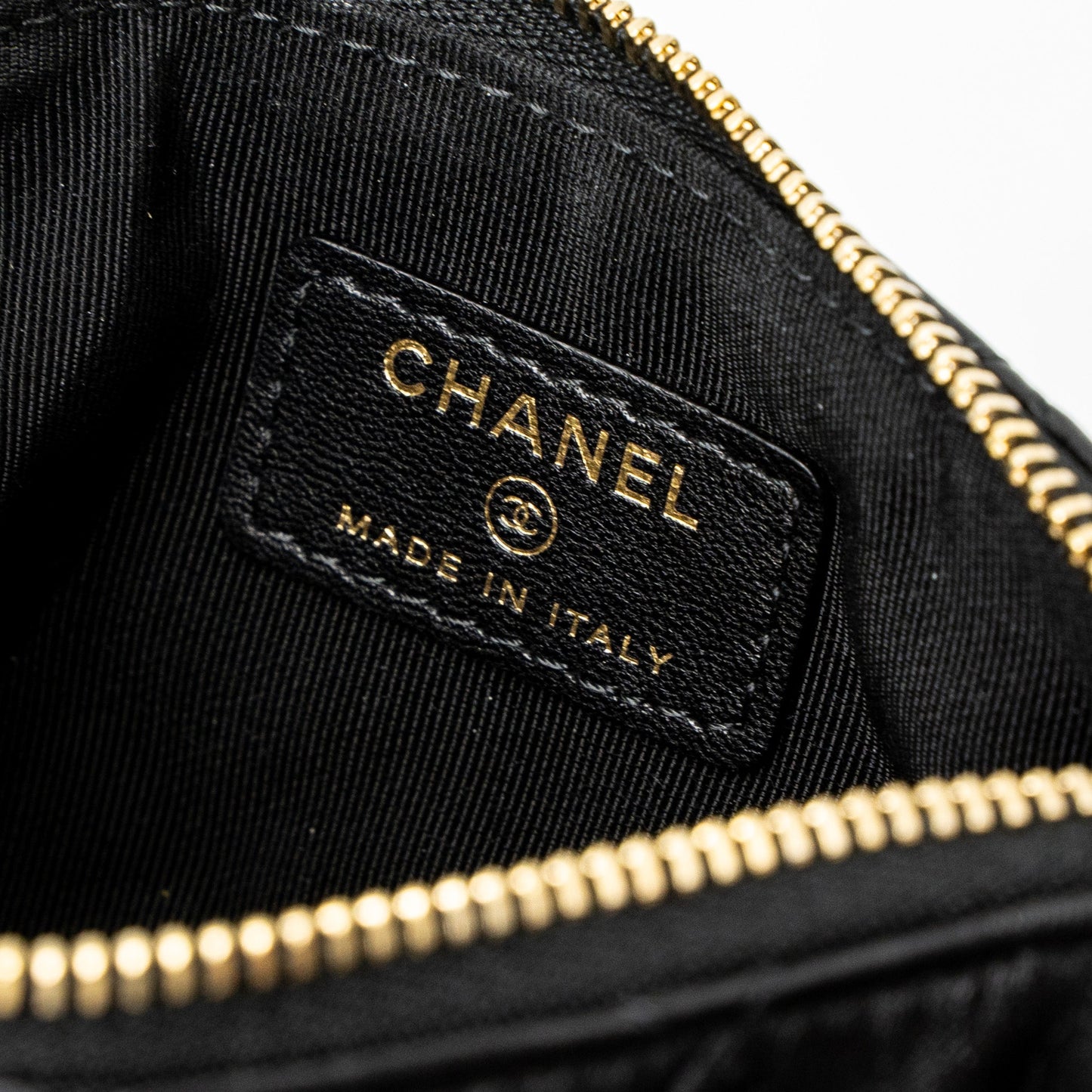 Chanel 21S Mini Pouch Limited Edition Lambskin Black L