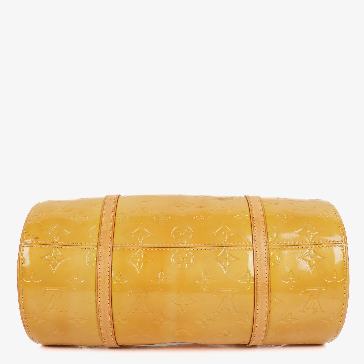 Louis Vuitton Papillon 30 Bedford Yellow Monogram Vernis Leather Bag
