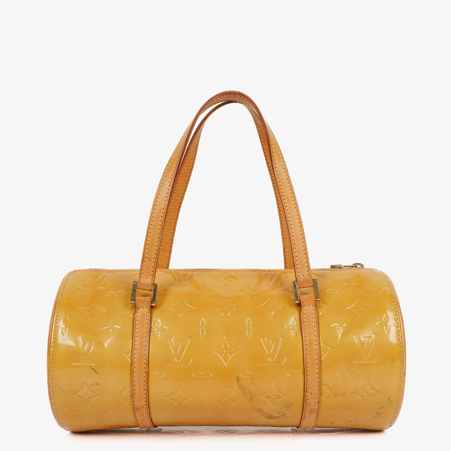 Louis Vuitton Papillon 30 Bedford Yellow Monogram Vernis Leather Bag