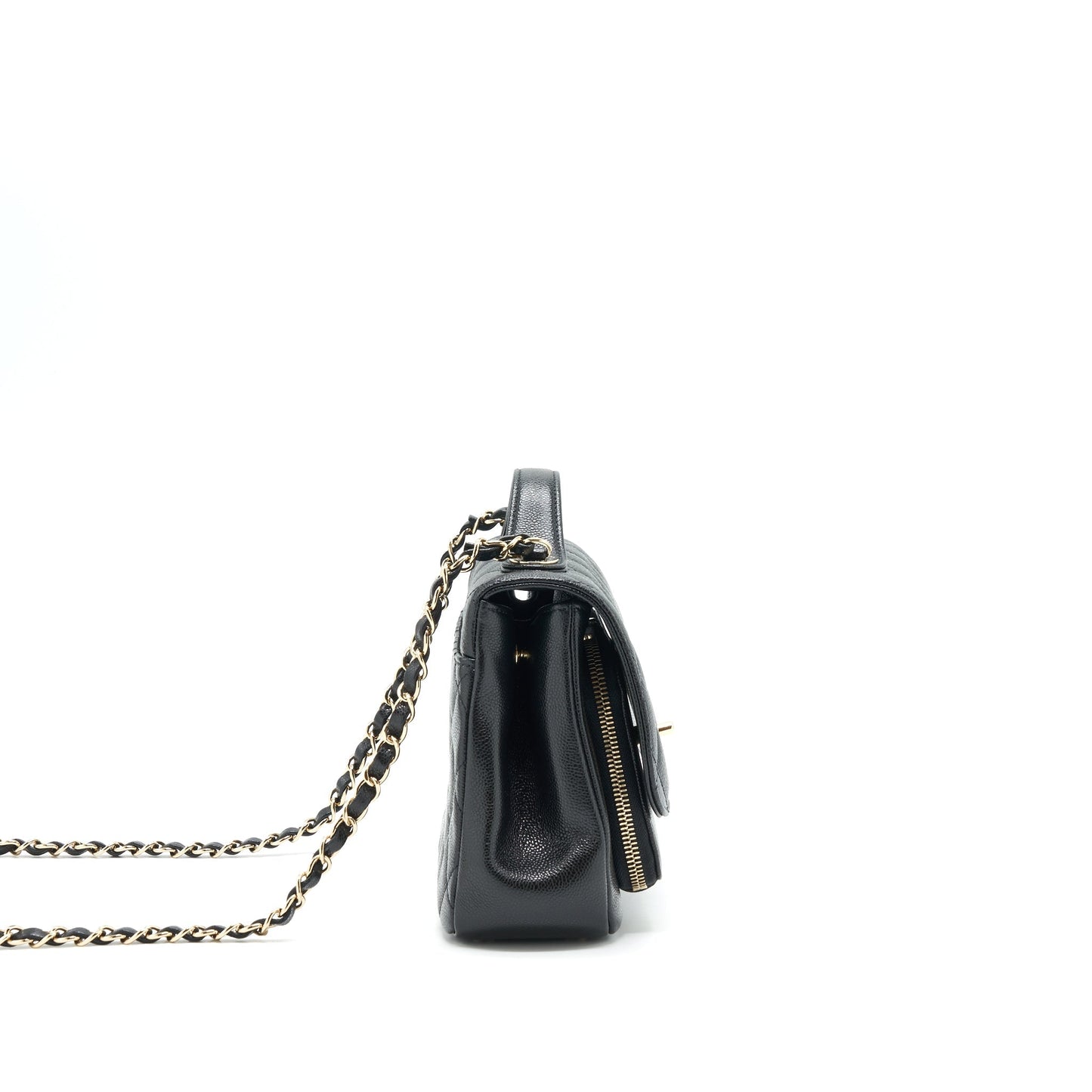 Chanel Medium Business Affinity Bag Caviar Black L