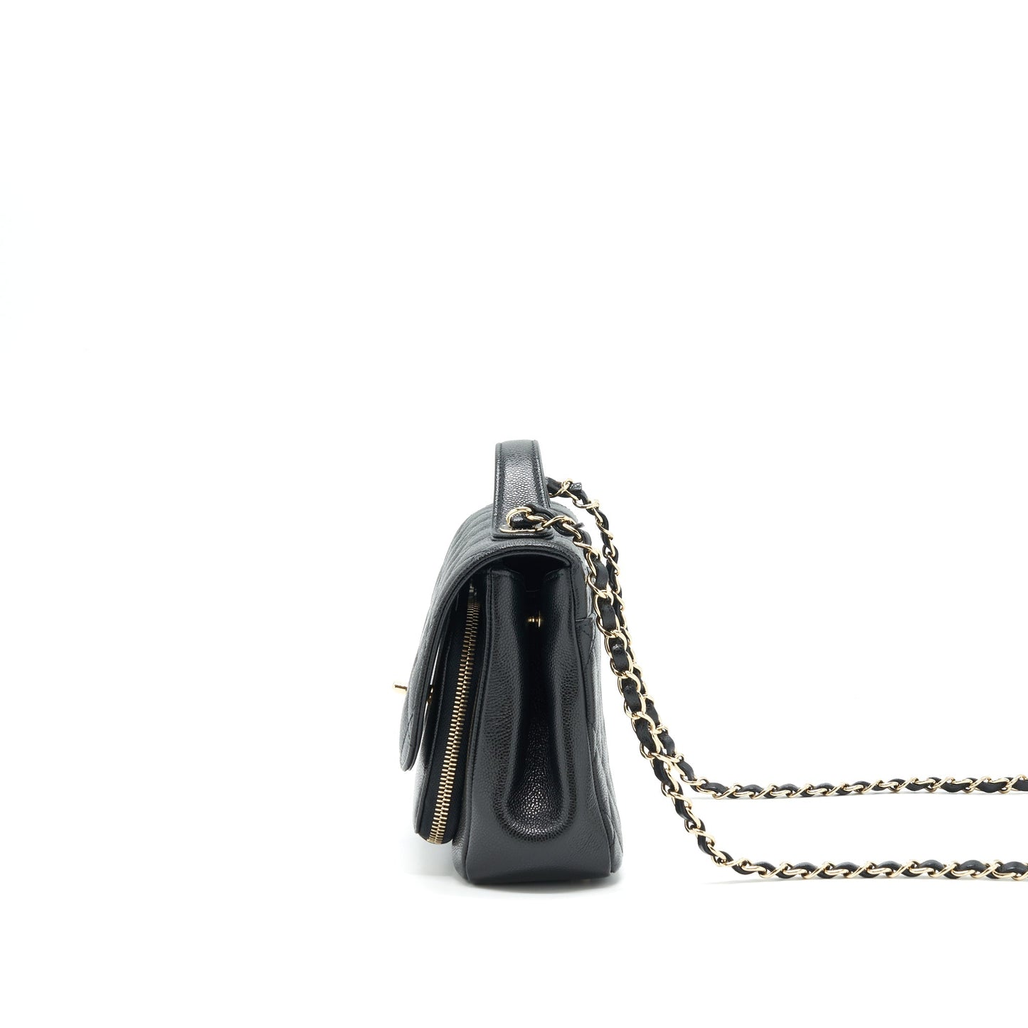 Chanel Medium Business Affinity Bag Caviar Black L