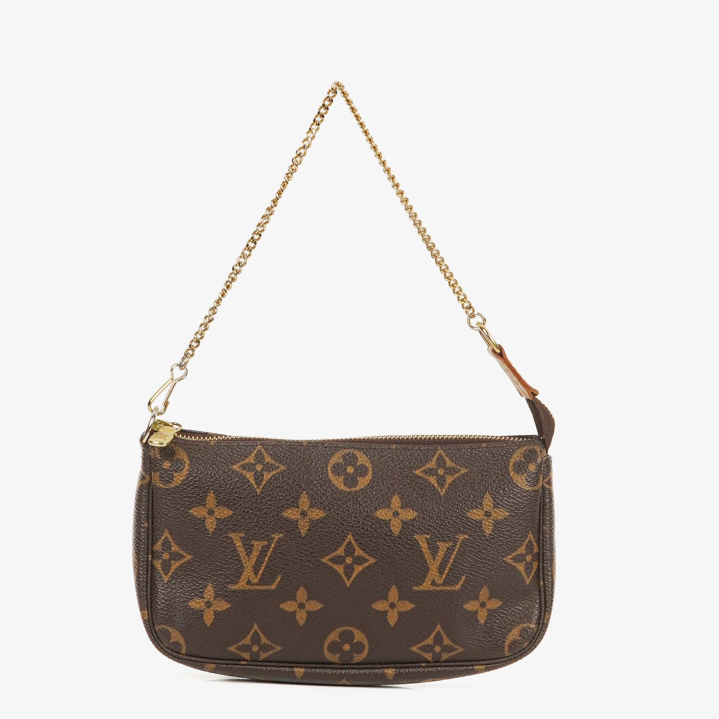 Louis Vuitton Mini Pochette Accessoires Monogram Canvas Clutch Handbag