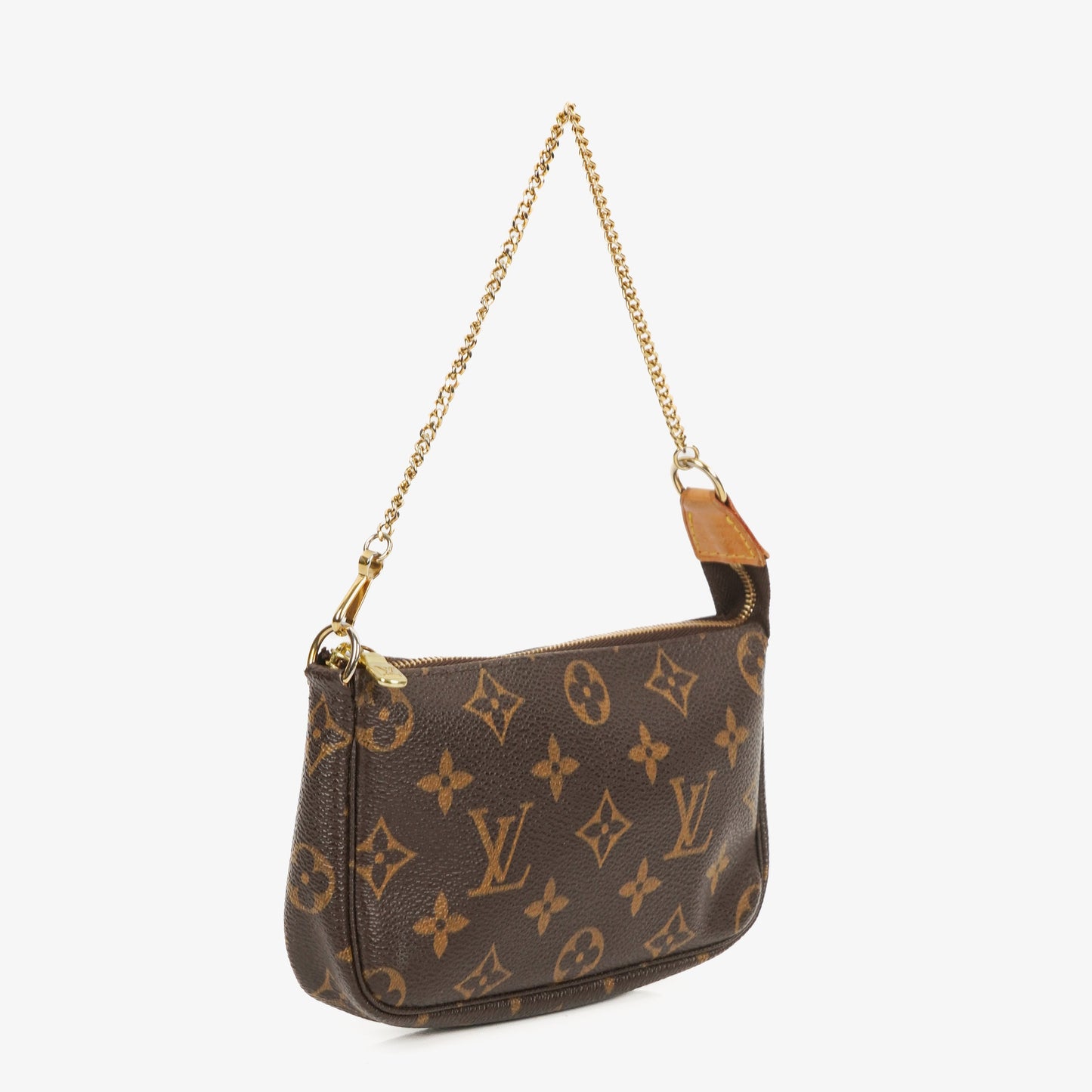 Louis Vuitton Mini Pochette Accessoires Monogram Canvas Clutch Handbag