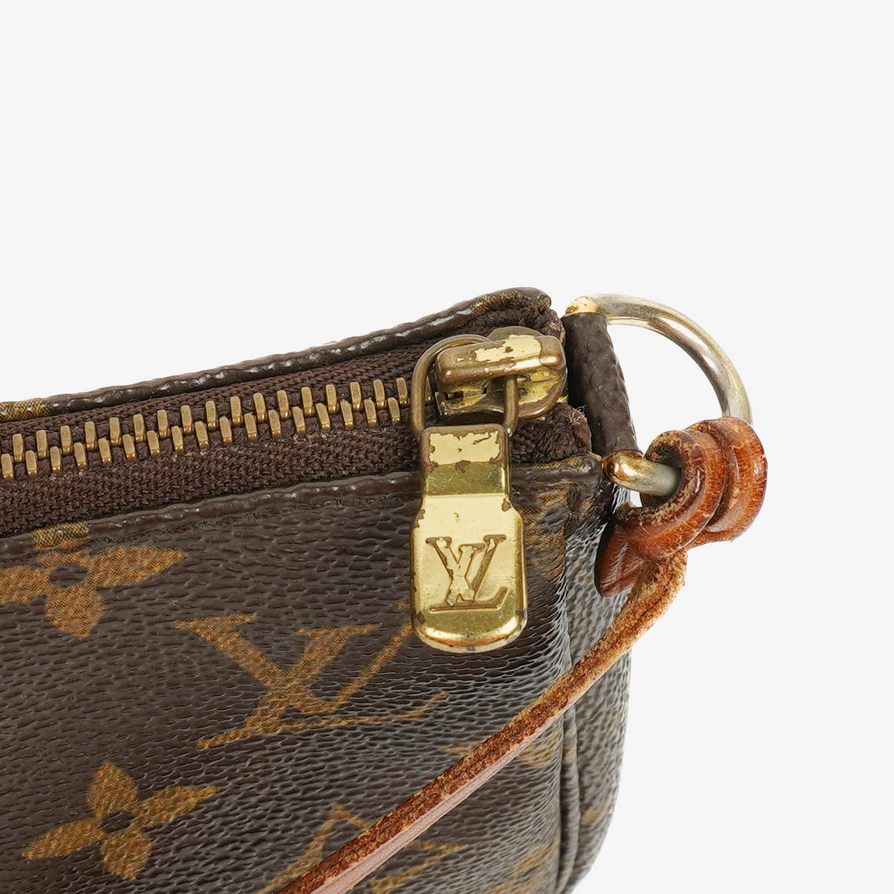Louis Vuitton Pochette Accessoires Monogram Canvas Clutch Handbag