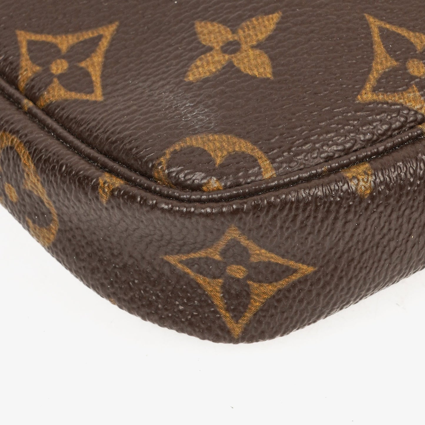 Louis Vuitton Mini Pochette Accessoires Monogram Canvas Clutch Handbag