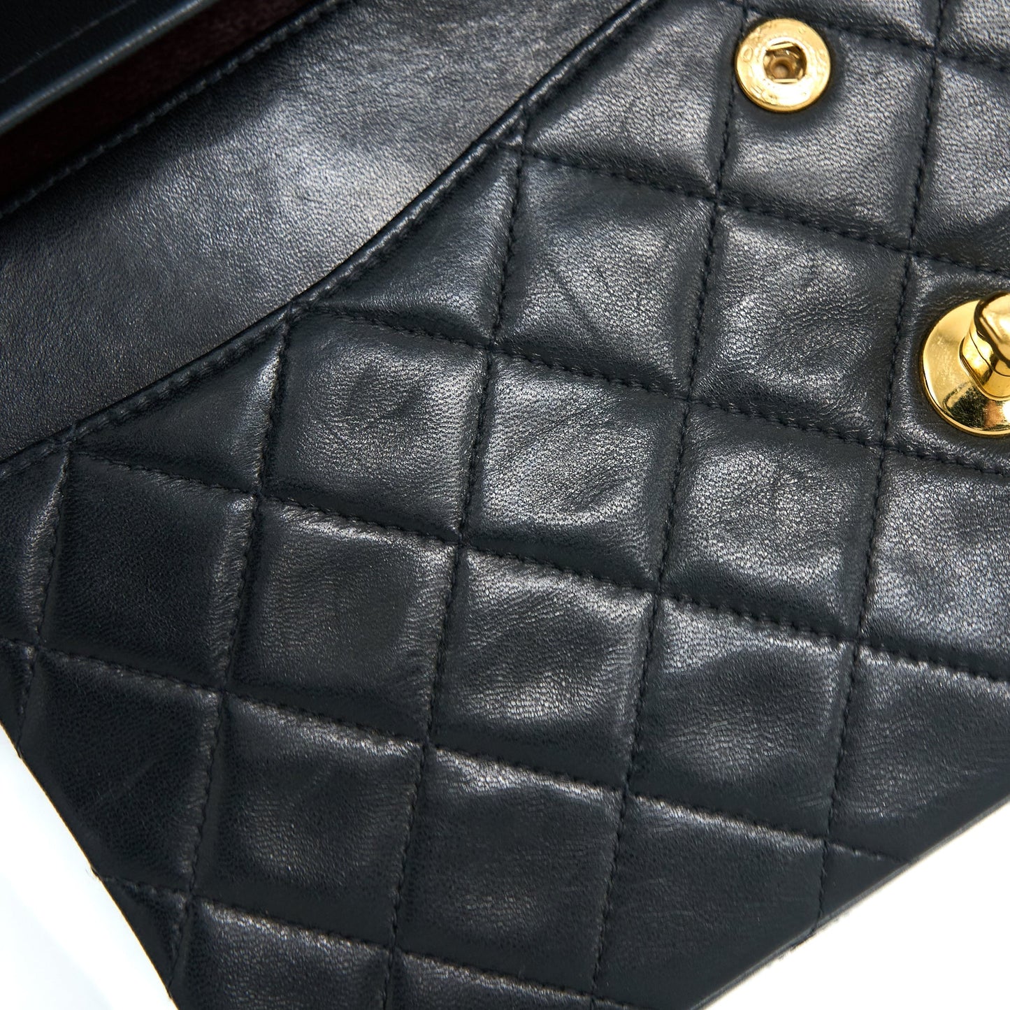 Chanel  Flap Bag Lambskin Black