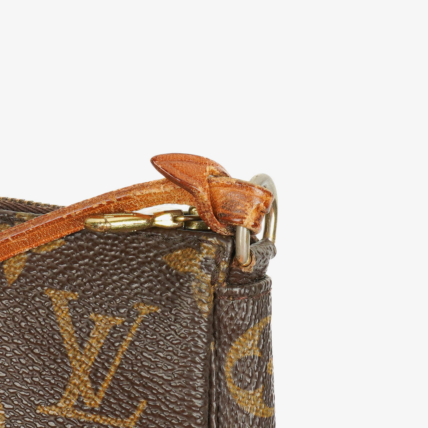 Louis Vuitton Pochette Accessoires Monogram Canvas Clutch Handbag