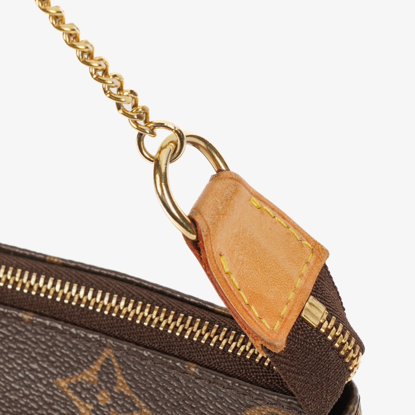 Louis Vuitton Mini Pochette Accessoires Monogram Canvas Clutch Handbag