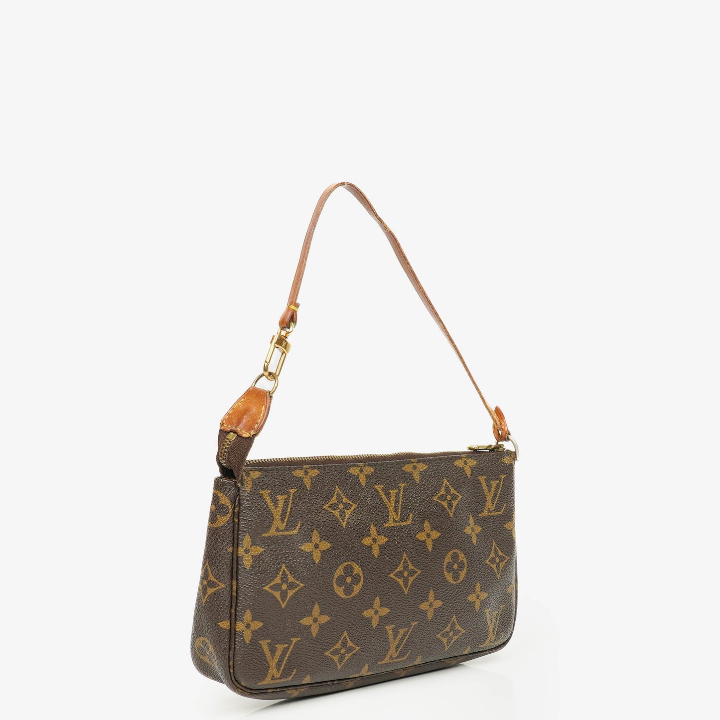 Louis Vuitton Pochette Accessoires Monogram Canvas Clutch Handbag