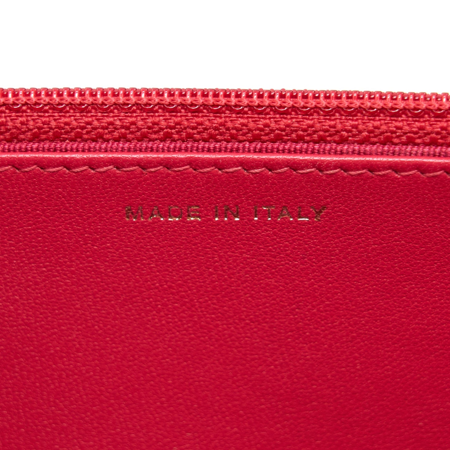 Chanel Classic Wallet On Chain Lambskin Red