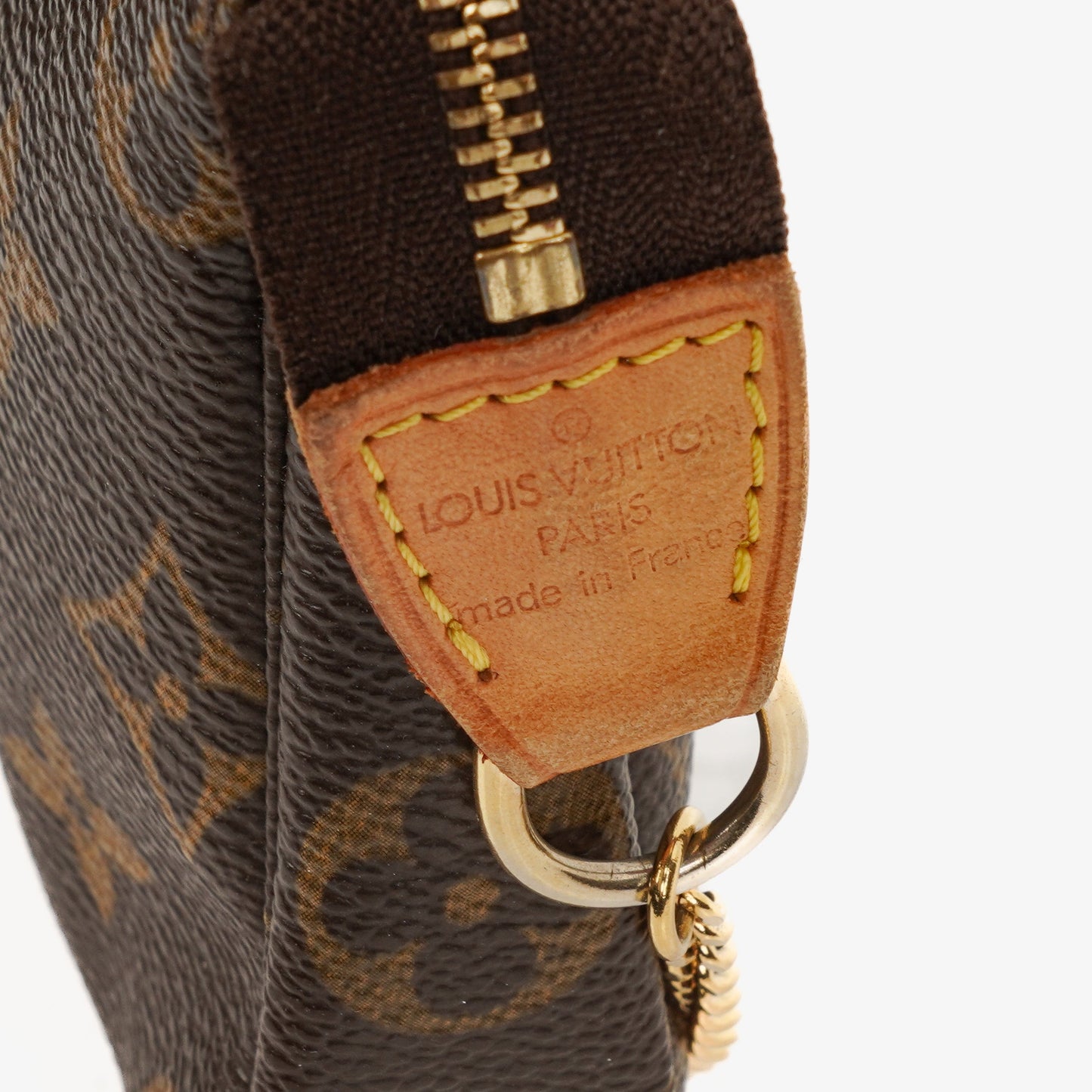 Louis Vuitton Mini Pochette Accessoires Monogram Canvas Clutch Handbag