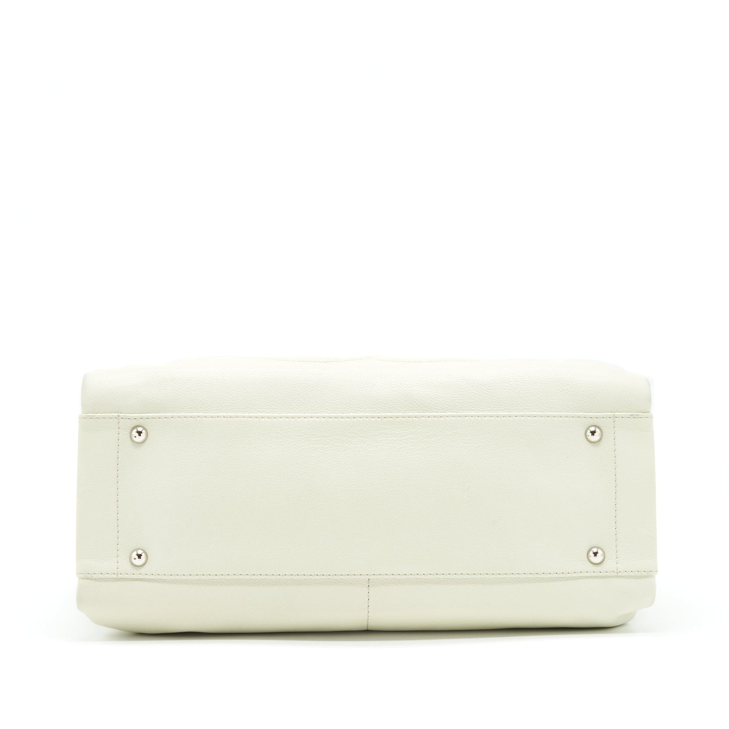 Chanel Large Shopping Tote Bag Caviar Ivory