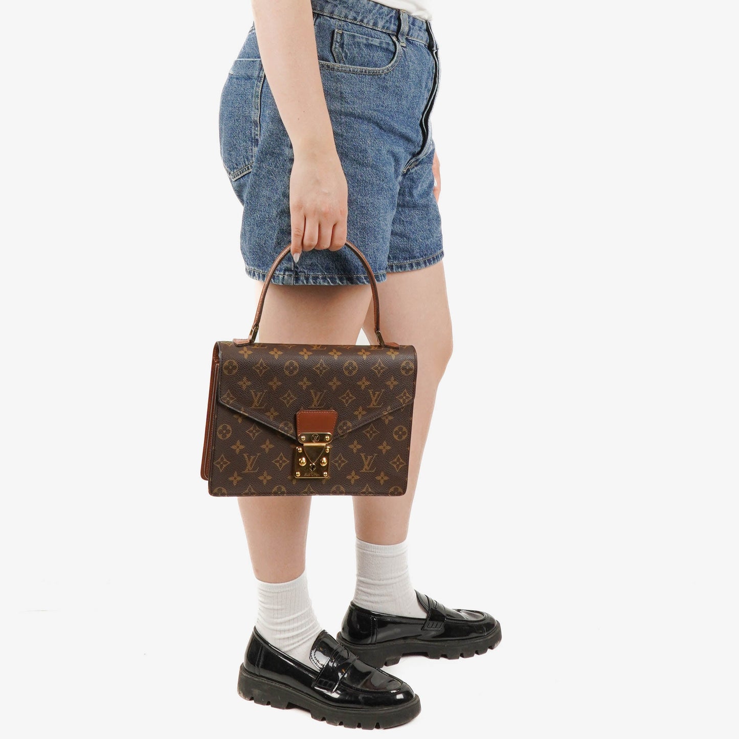 Louis Vuitton Concorde Monogram Canvas Bag