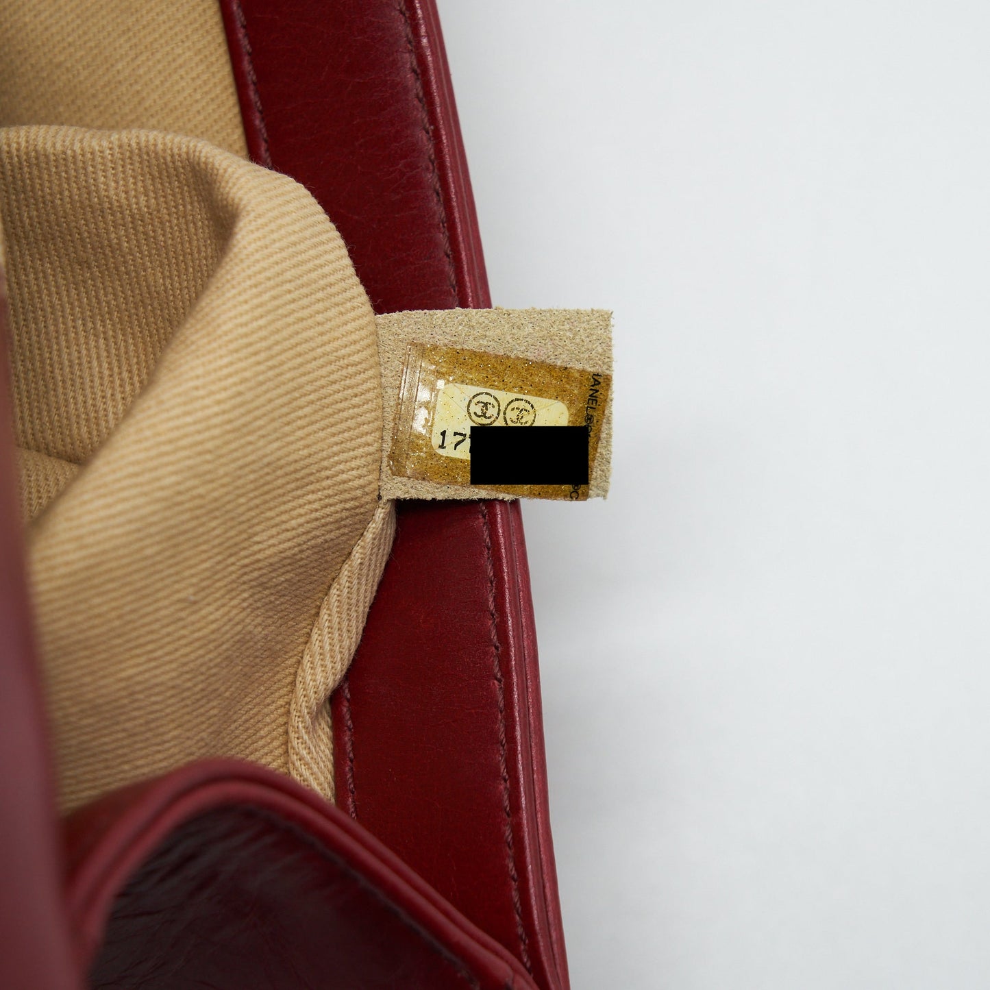 Chanel Medium Boy Bag Aged Calfskin Red With Ruthenium