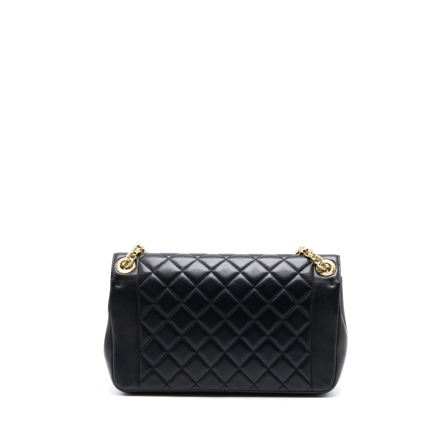 Chanel Seasonal Flap Bag Lambskin Black
