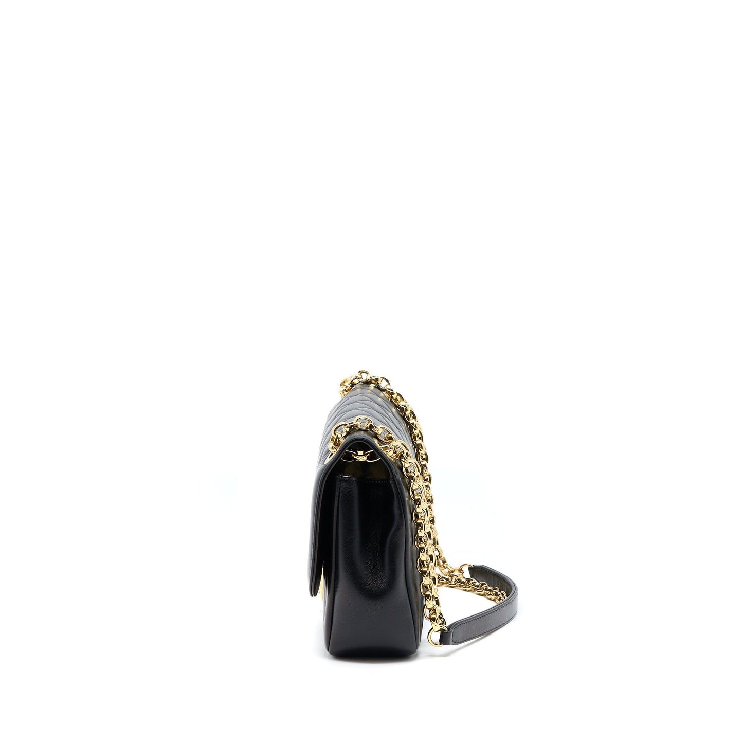 Chanel Seasonal Flap Bag Lambskin Black