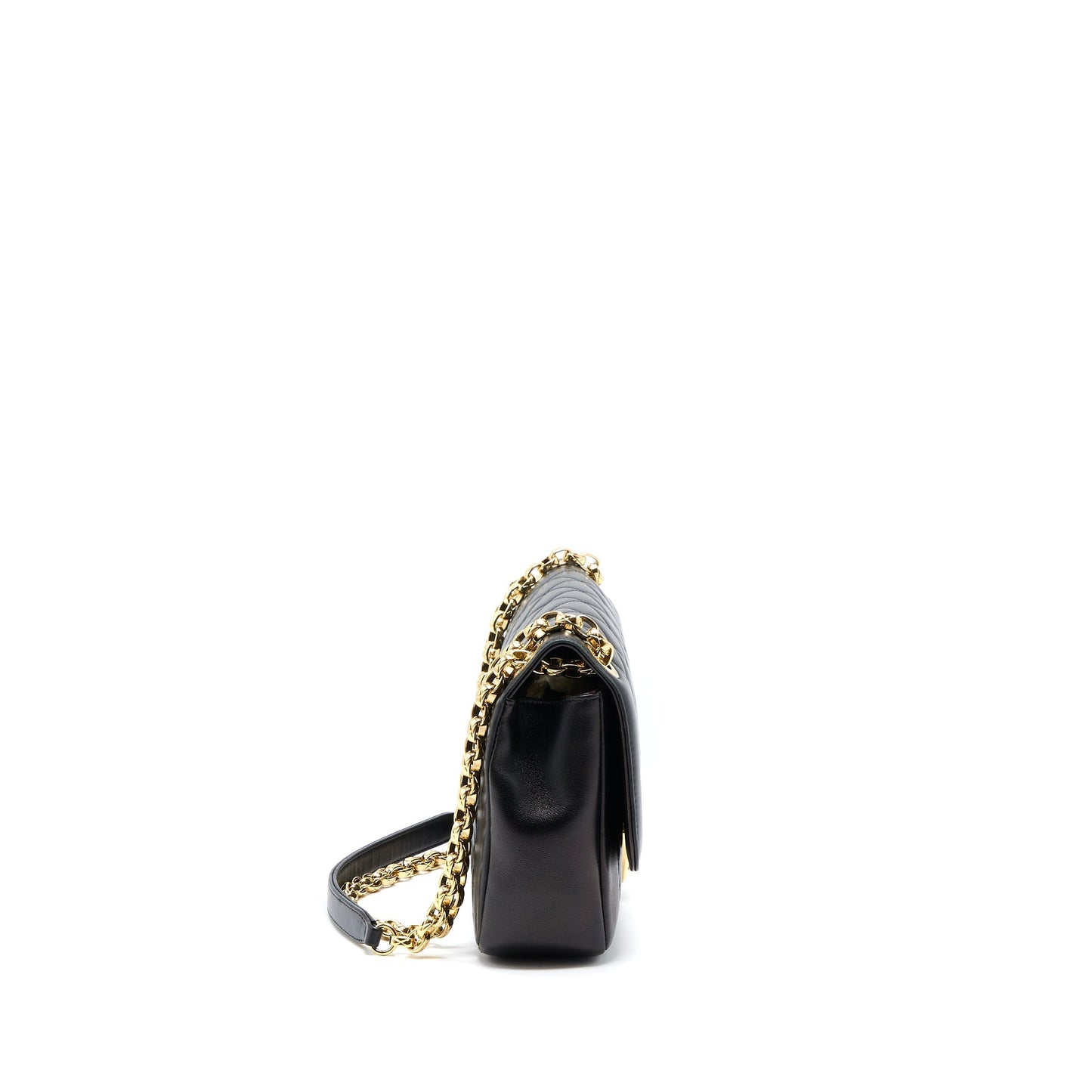 Chanel Seasonal Flap Bag Lambskin Black