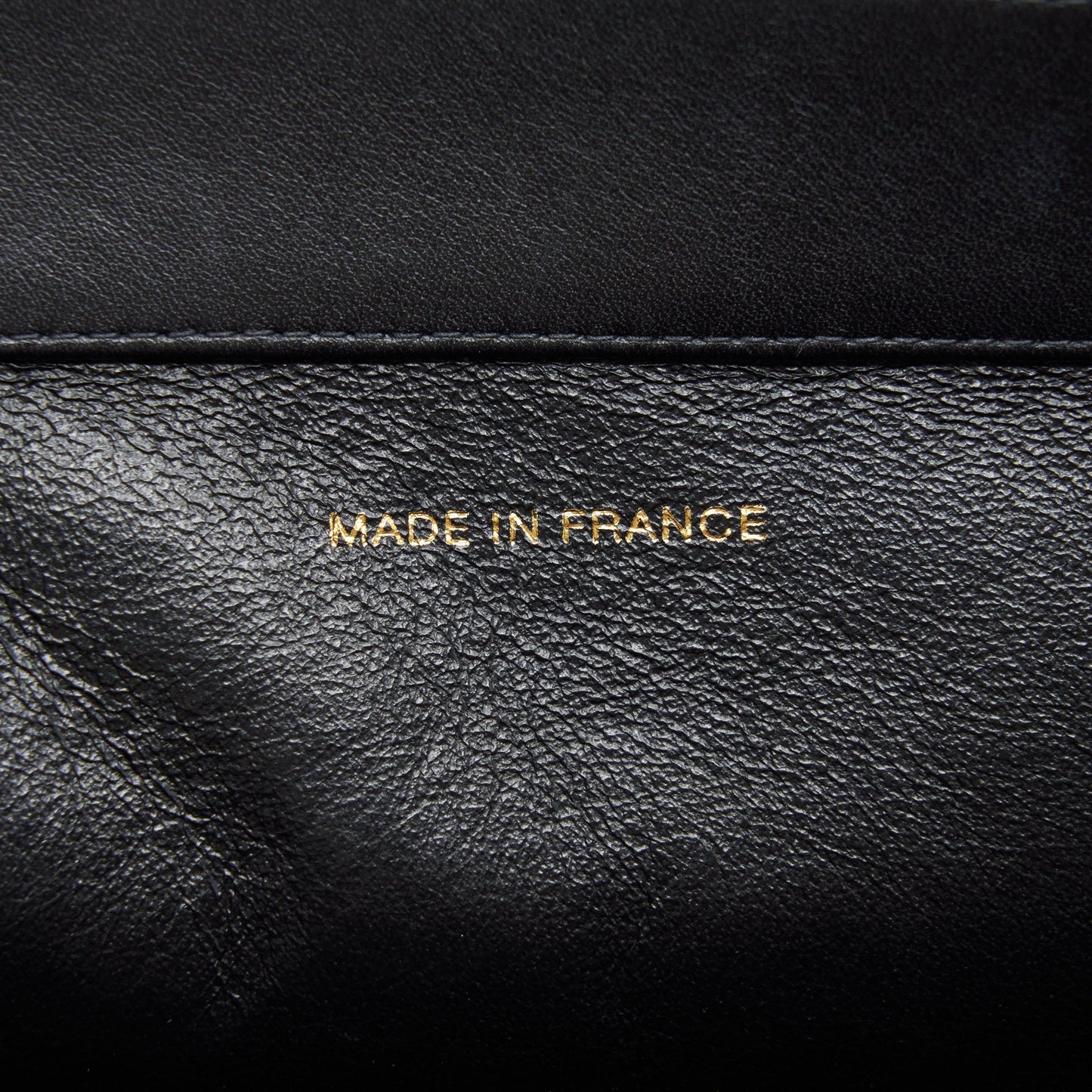 Chanel  CC Timeless Shopping Tote Lambskin Black
