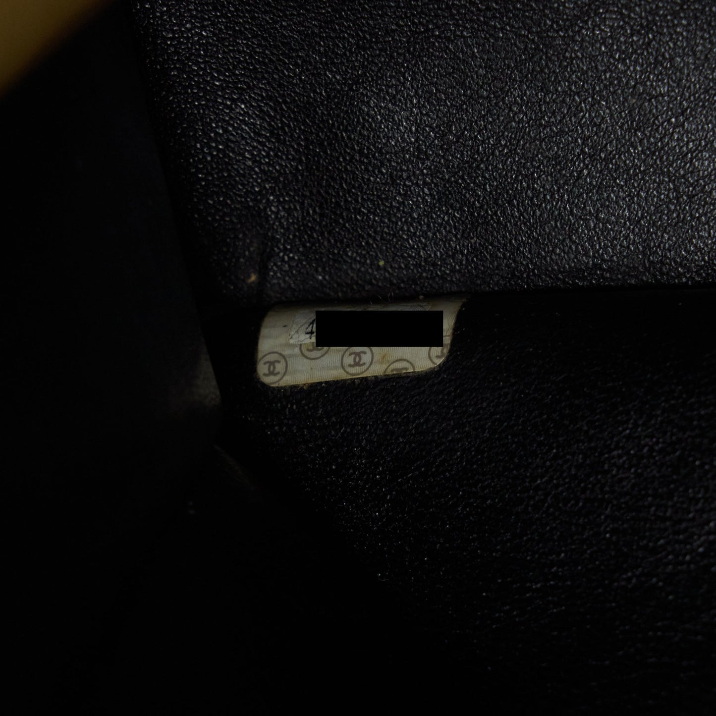 Chanel  CC Timeless Shopping Tote Lambskin Black