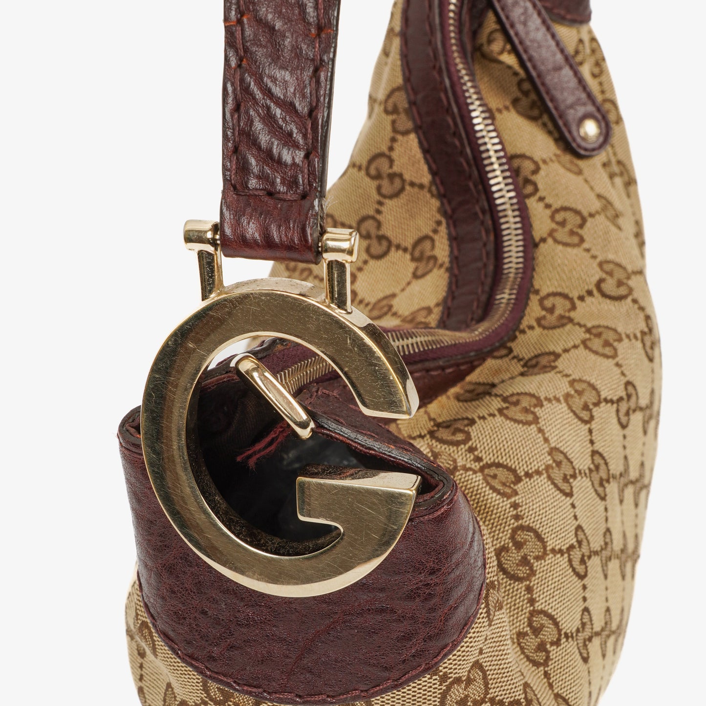 Gucci GG Canvas Charlotte Hobo Bag