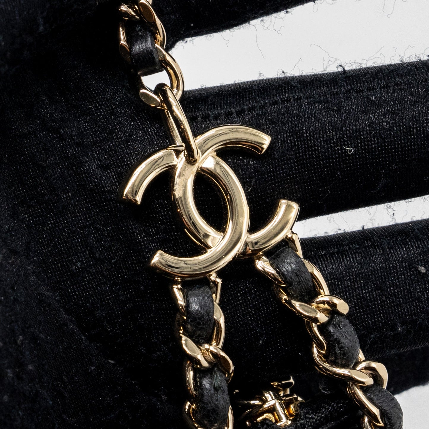 Chanel Small Moon Hobo Bag Lambskin Black L (microchip)