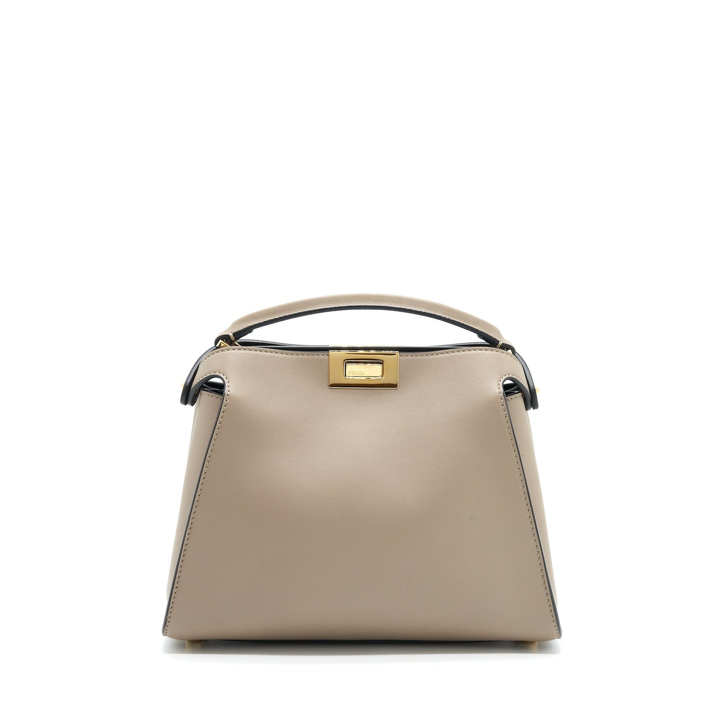 Fendi Peekaboo Purse Light Grey