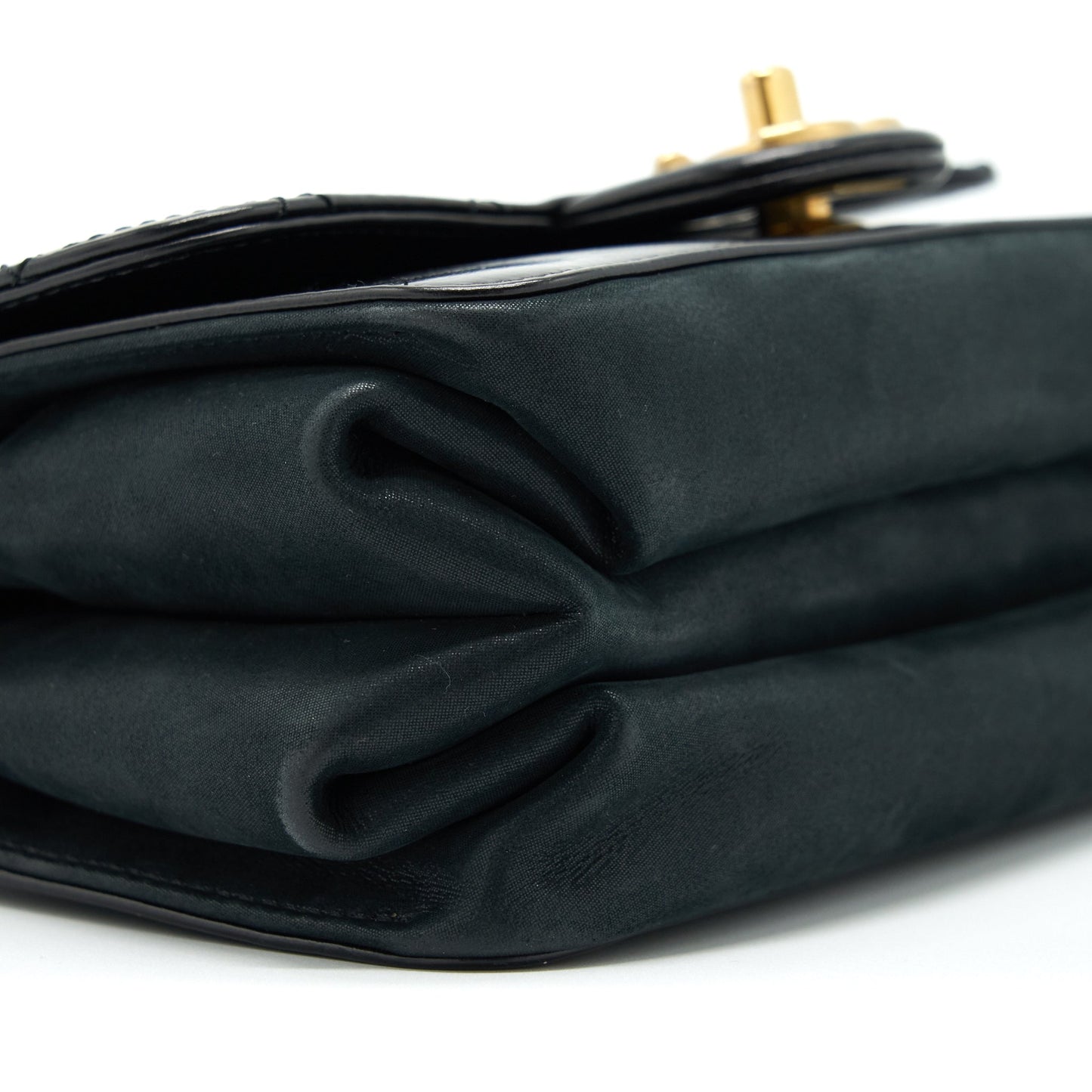Chanel Seasonal Paris Cosmopolite Strait Lined Flap Bag Calfskin / Lambskin Black