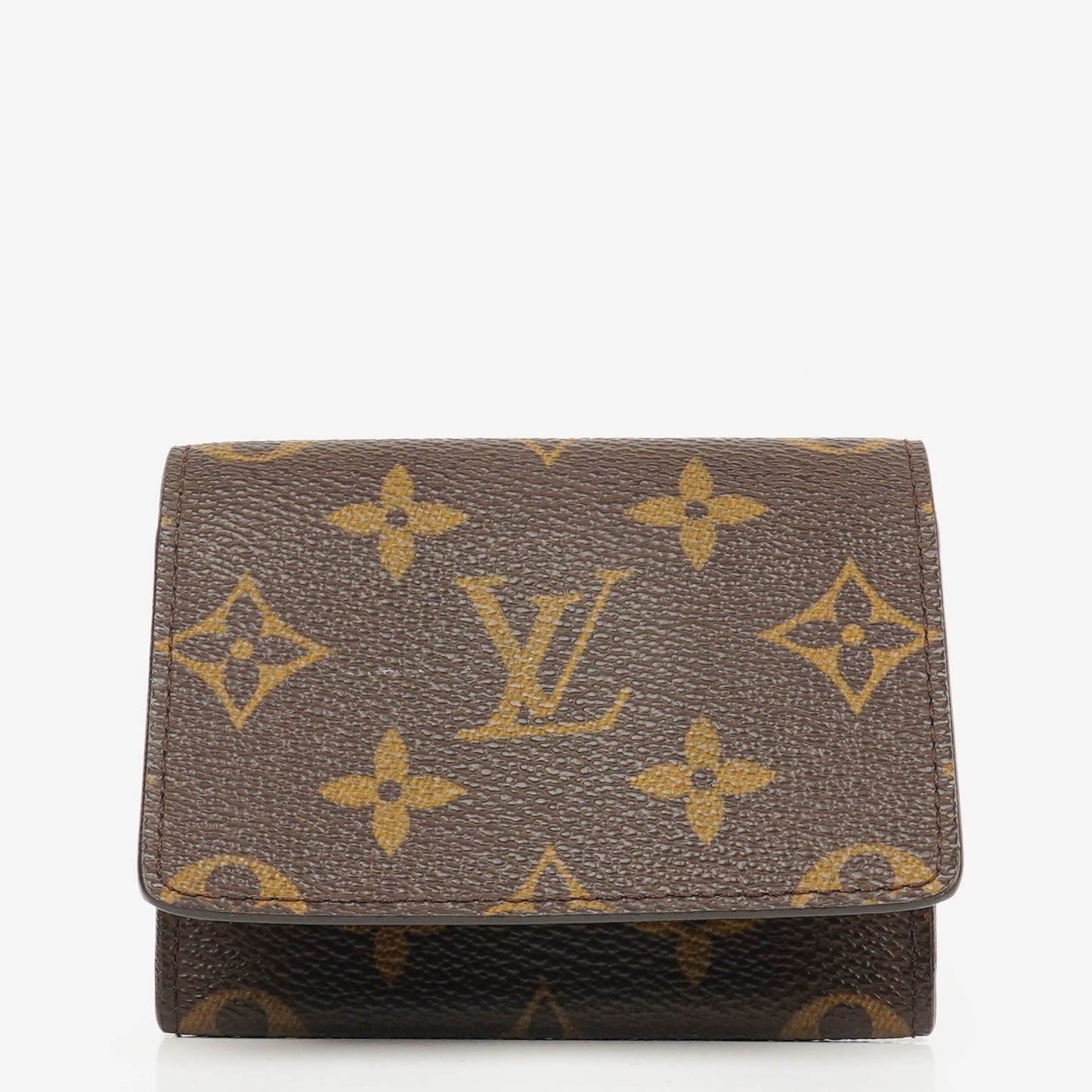 Louis Vuitton Envelope Business Brown Monogram Canvas Card Holder