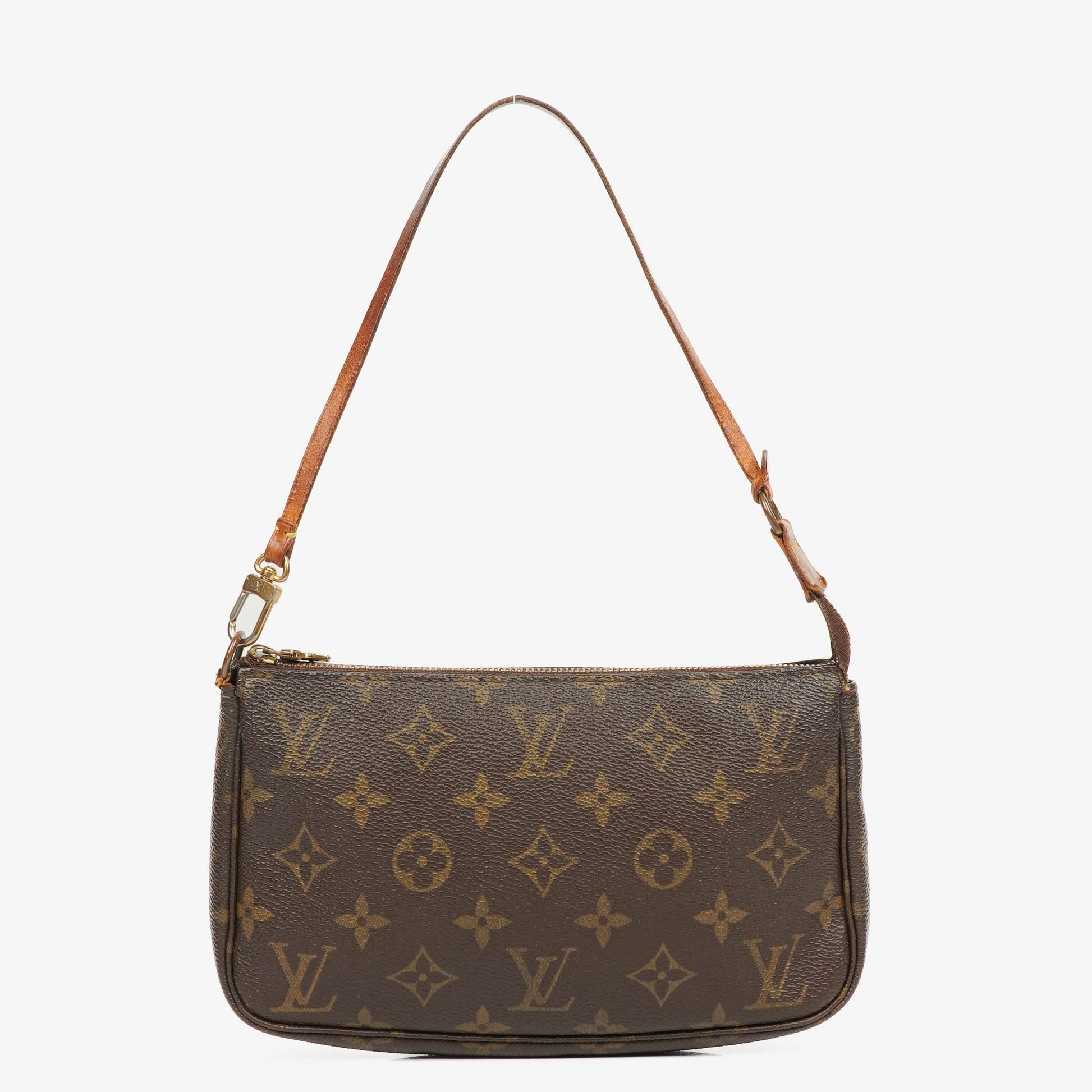 Louis Vuitton Pochette Accessoires Monogram Canvas Clutch Handbag