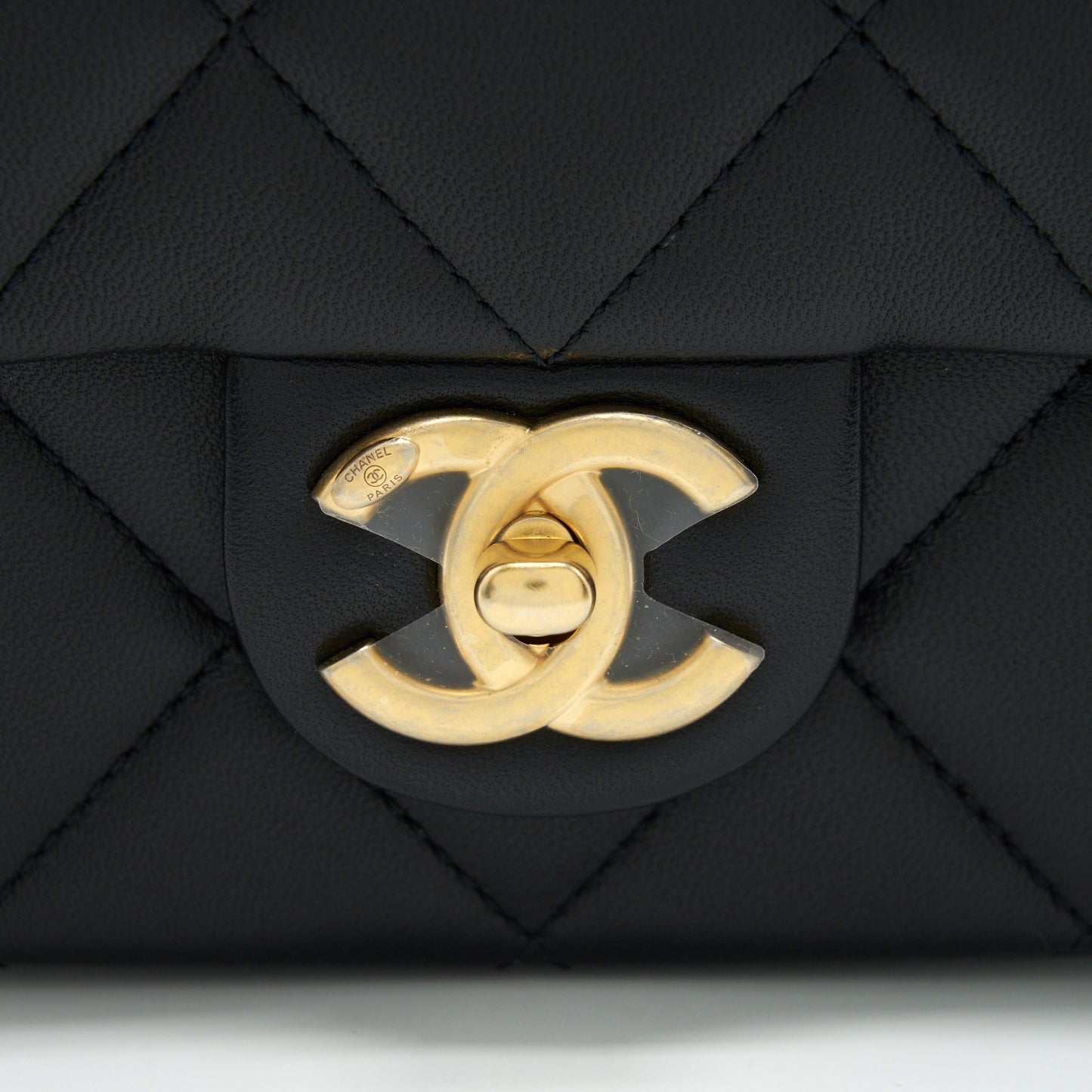 Chanel My Perfect Mini Flap Bag Lambskin Black