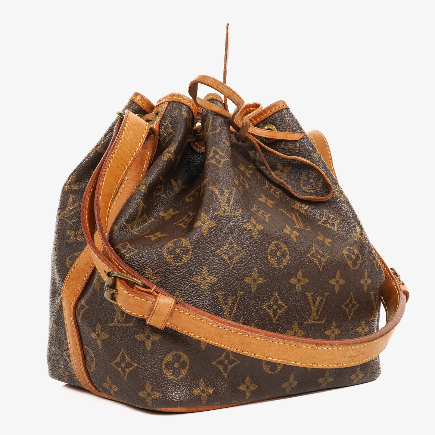 Louis Vuitton Petit Noe Monogram Canvas Shoulder Bag