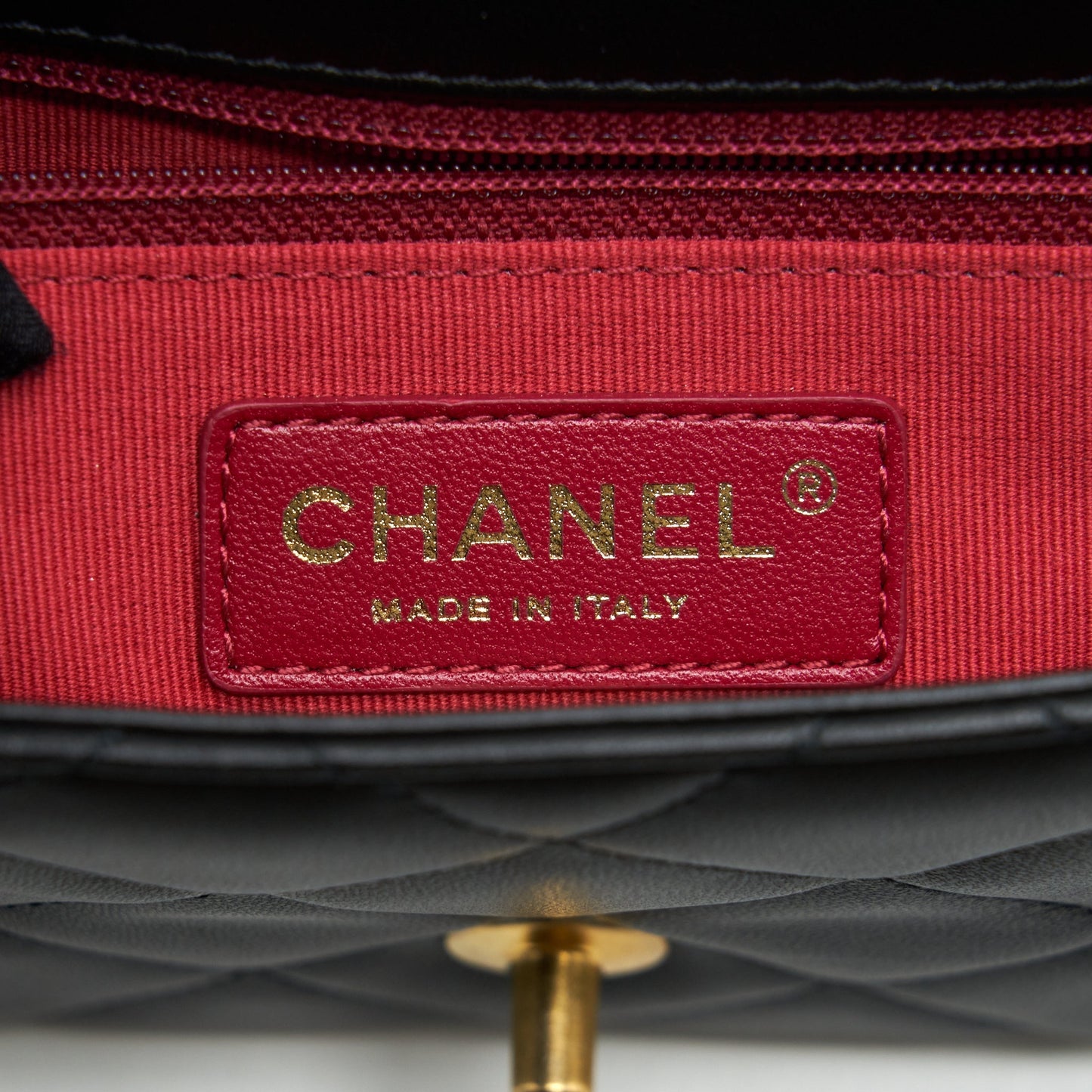 Chanel My Perfect Mini Flap Bag Lambskin Black