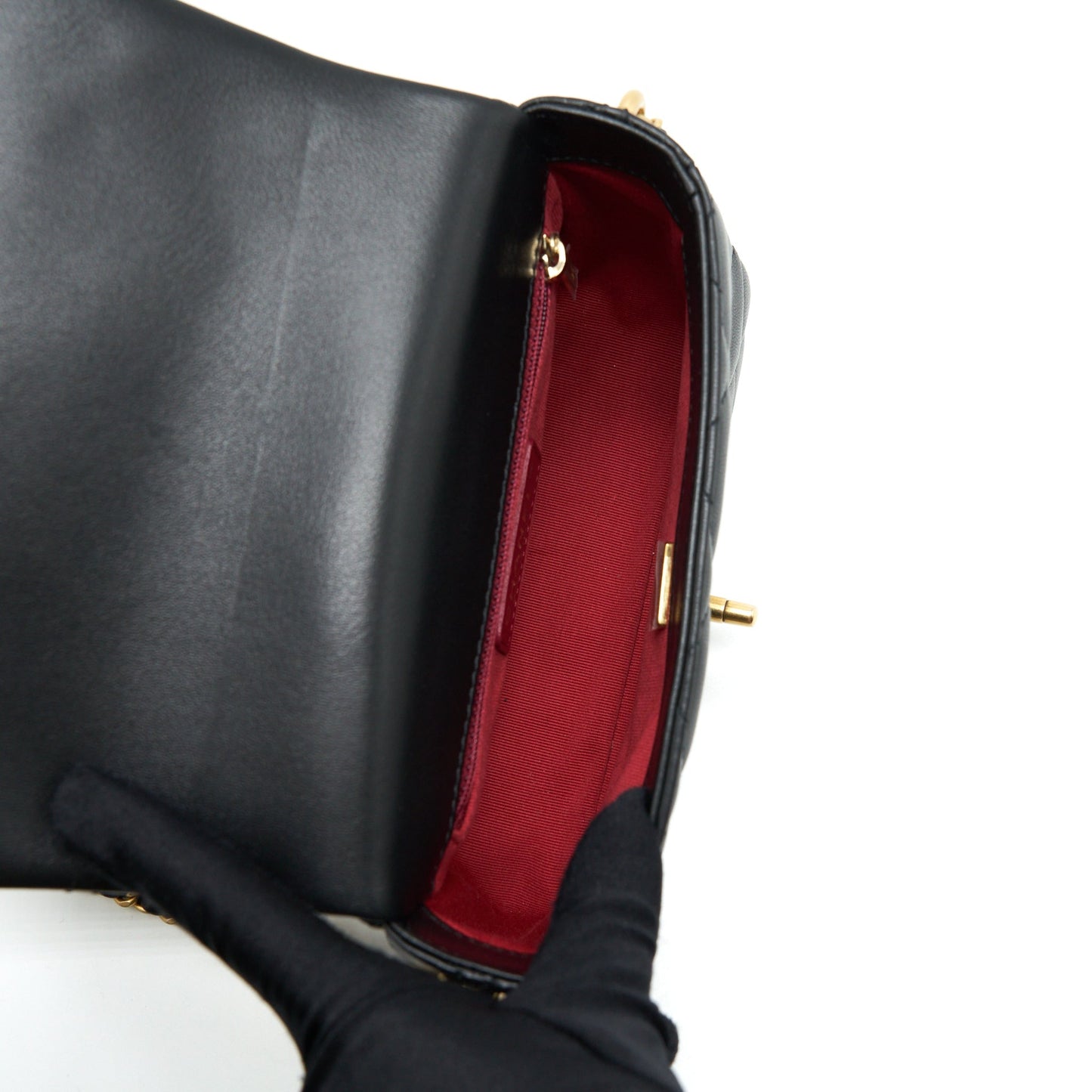 Chanel My Perfect Mini Flap Bag Lambskin Black