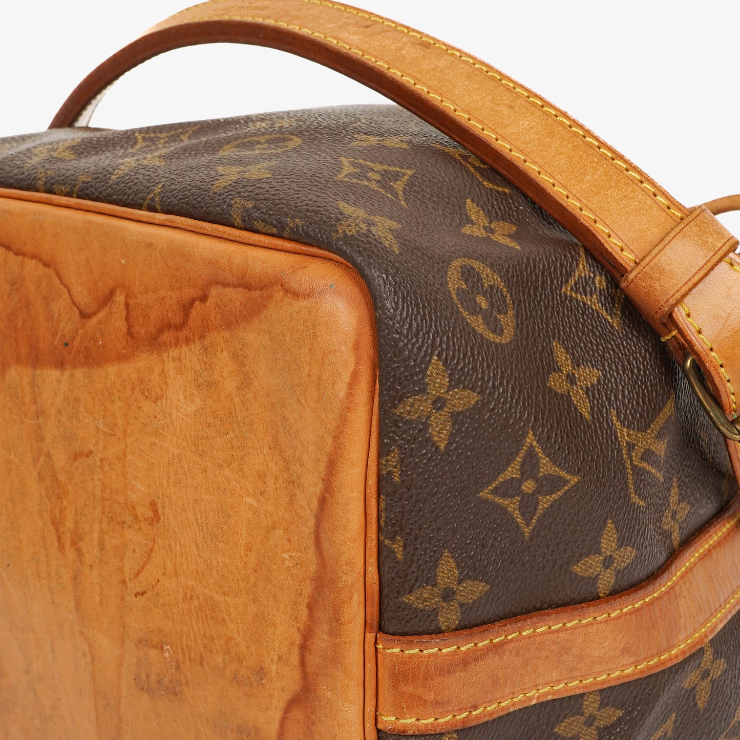 Louis Vuitton Petit Noe Monogram Canvas Shoulder Bag