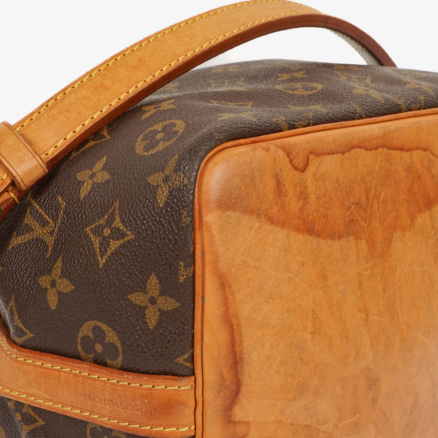 Louis Vuitton Petit Noe Monogram Canvas Shoulder Bag