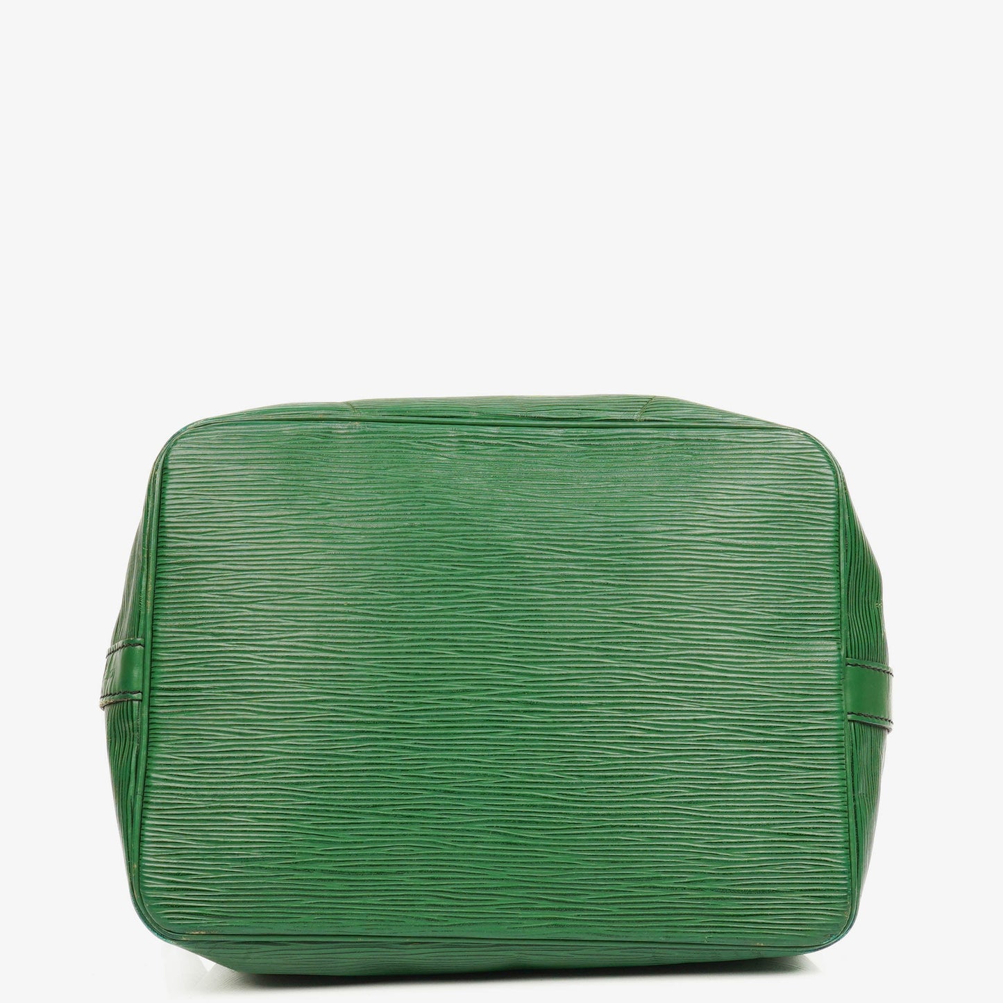 Authentic Louis Vuitton Petit Noe Green EPI Leather Shoulder Bag