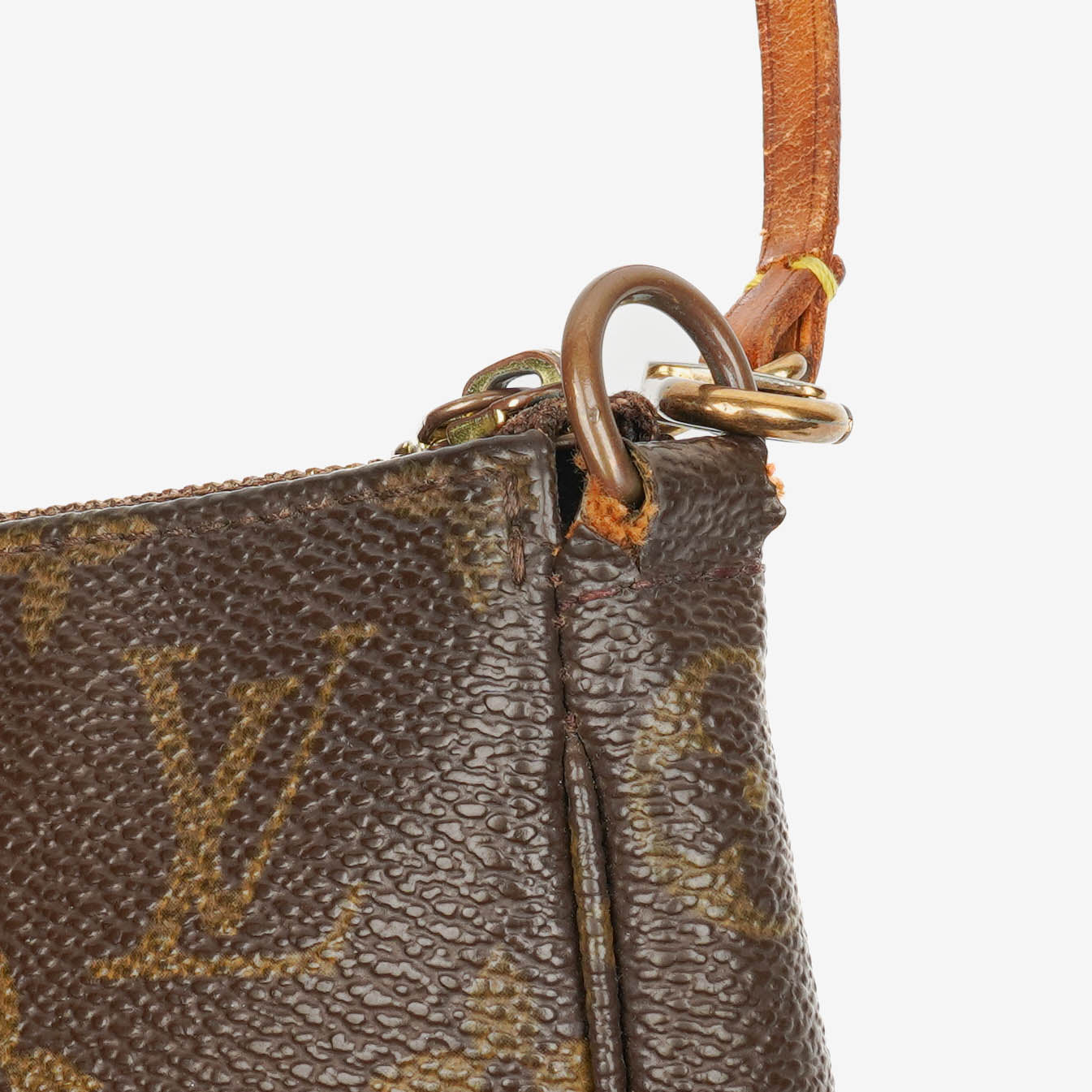 Louis Vuitton Pochette Accessoires Monogram Canvas Clutch Handbag