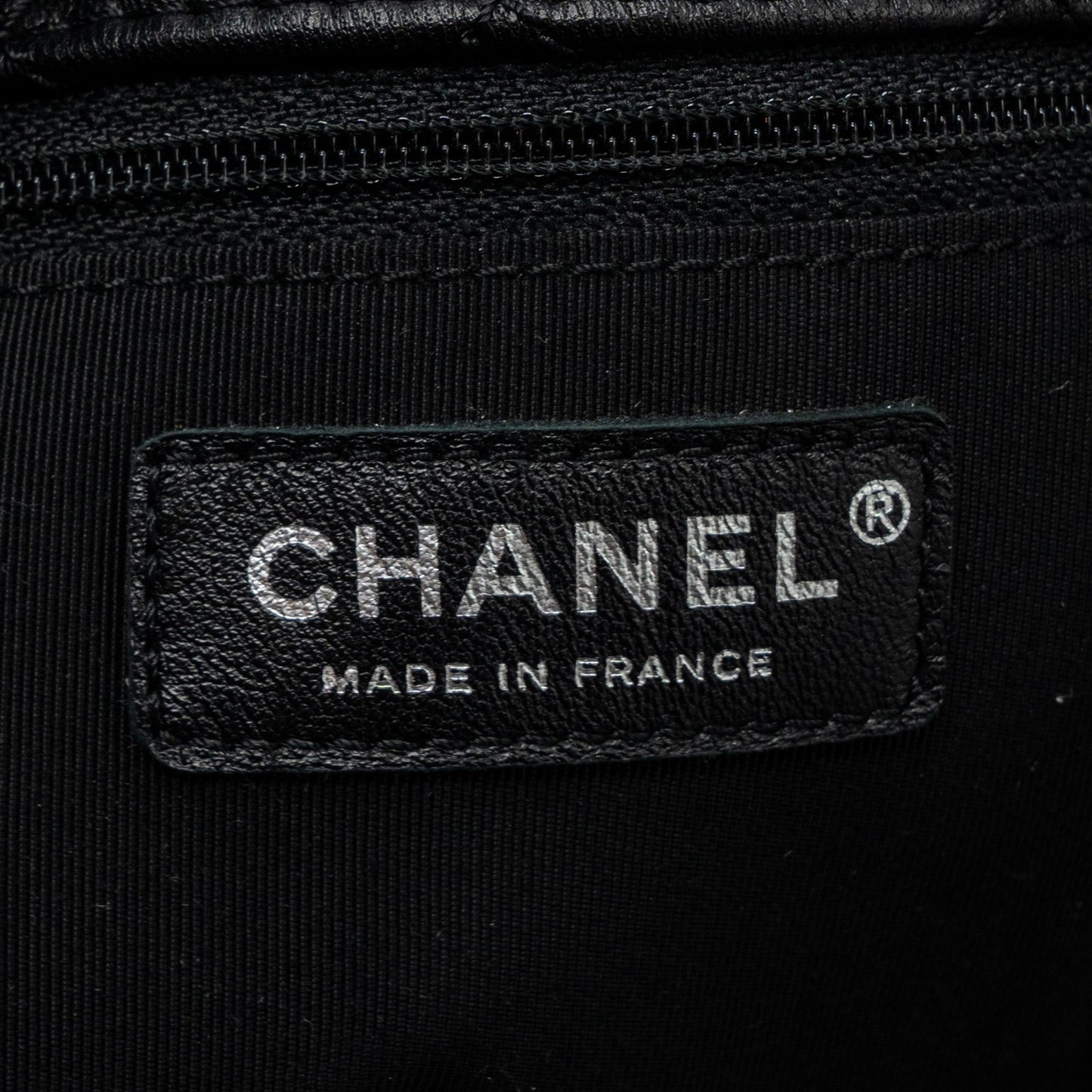 Chanel Bucket Bag Goatskin/Sue Calfskin Black