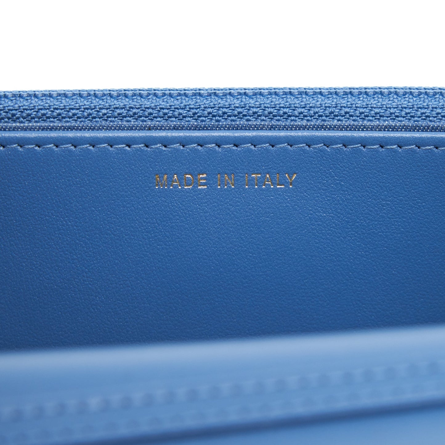 Chanel Pearl Crush Wallet On Chain Denim Blue