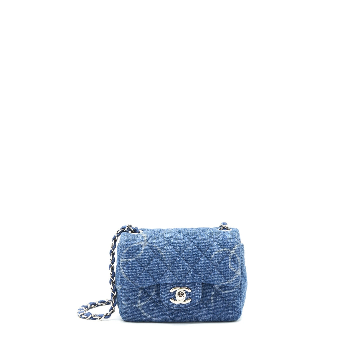 Chanel Denim mini Square Flap bag